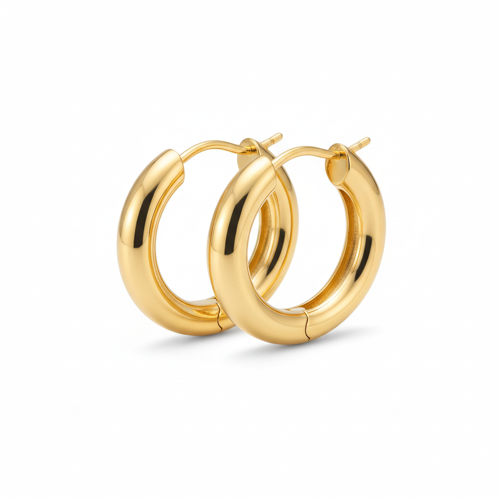 Timeless Gold Hoop Earrings